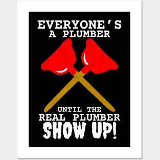 plumber Posters and Art